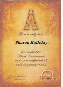 Sharon became a Certified Angel Intuitive when I attended the facilitated Doreen Virtue Angel Intuitive Workshop