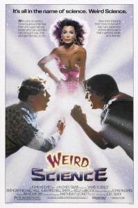 One of the quirkiest movies of the 80’s – Weird Science. It shows blogger, Sharon Halliday's thought processes in her Valentine's Day blog post. 