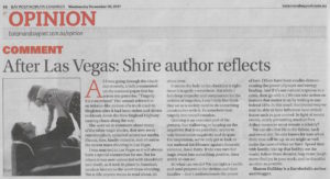 Eurobodalla-Shire-Author-and-Blogger-Sharon-Halliday-Reflects-On-Las-Vegas-Shooting