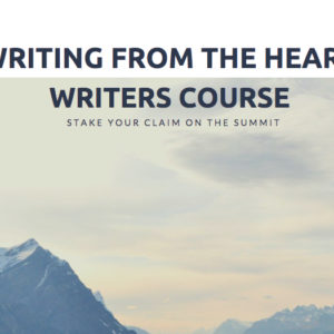 writing from the heart with sharon halliday