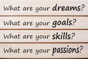 life purpose questions what are your dreams goals skills and passions